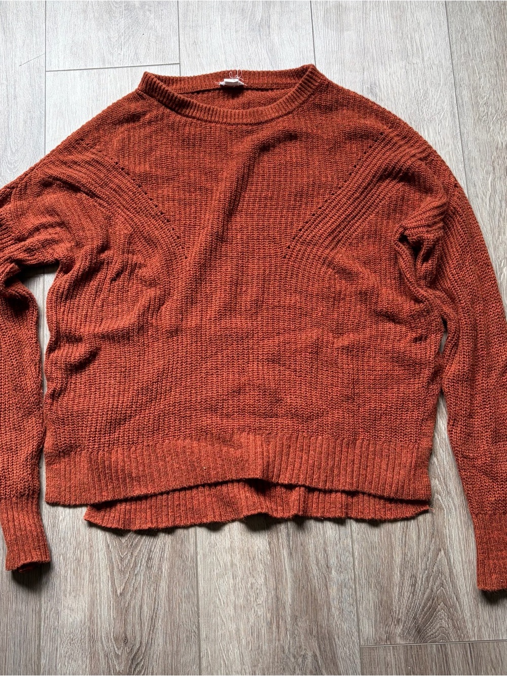 Orange Garage Sweater